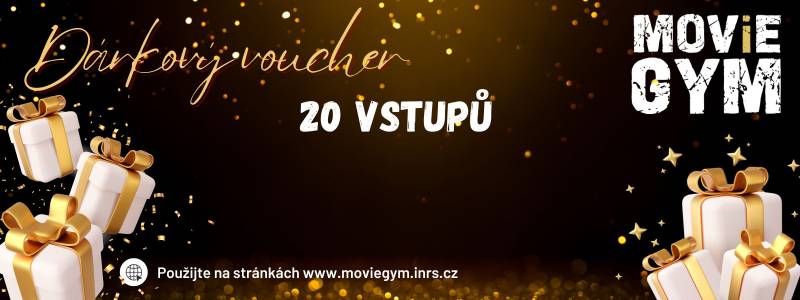 Voucher 20 vstupů (platnost 6 měsíců)